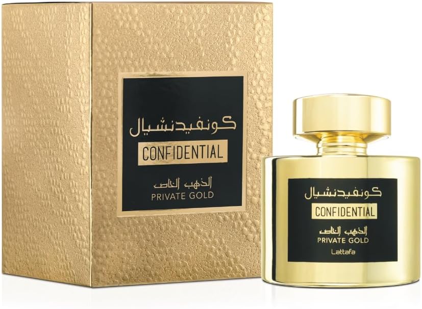 Eau de parfum CONFIDENTIAL PRIVATE GOLD LATTAFA 100ml