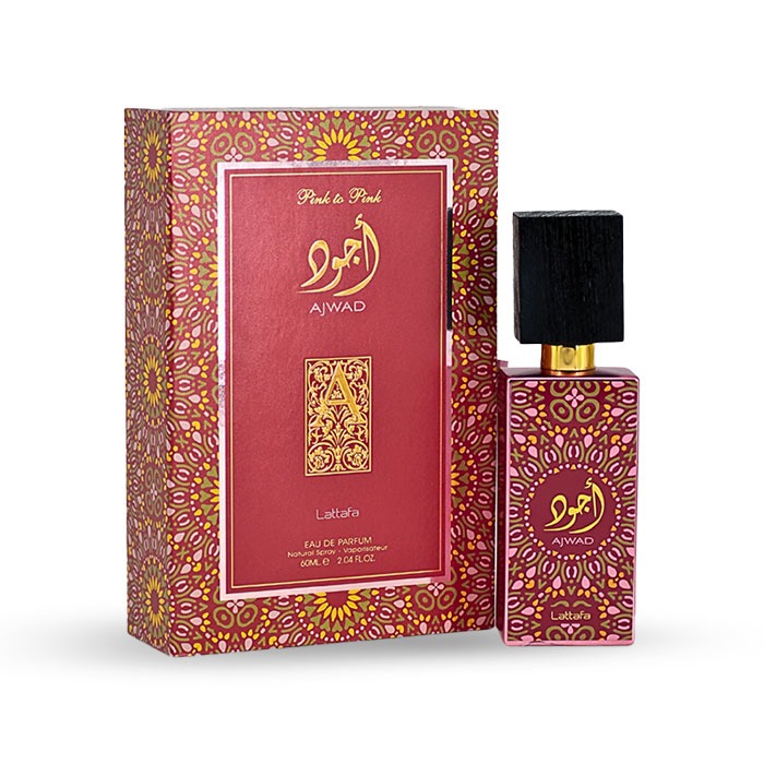 Eau de parfum 60ml AJWAD PINK TO PINK 100ml LATTAFA