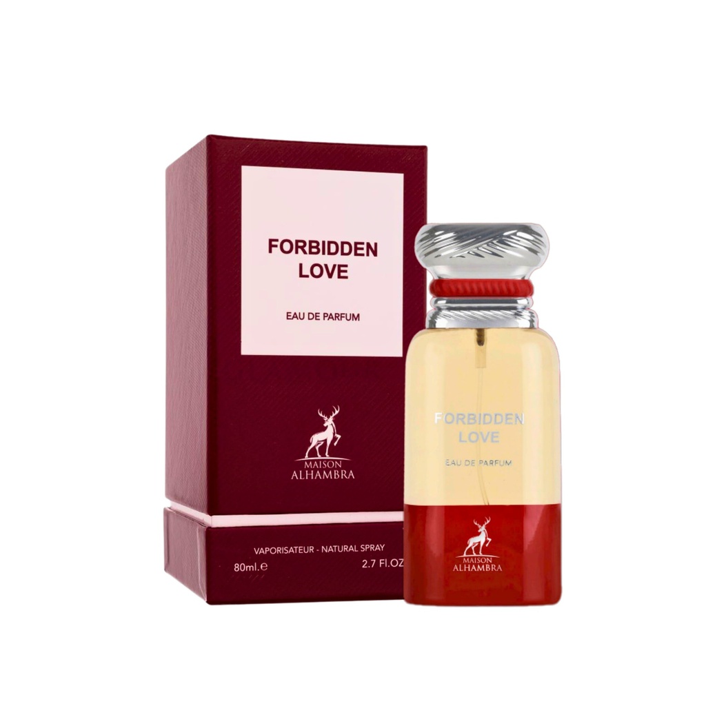 Eau de parfum FORBIDDEN LOVE 80ml MAISON ALHAMBRA