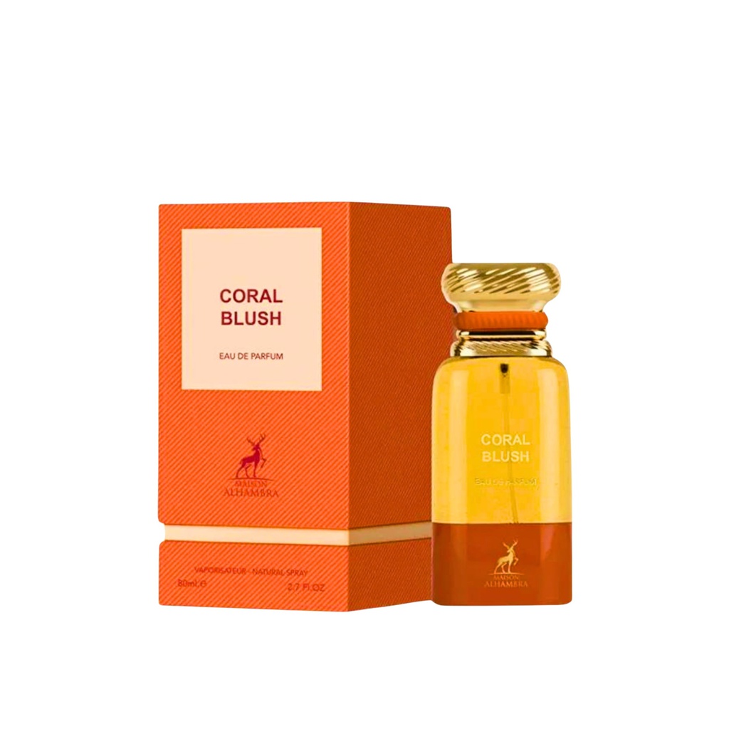 Eau de parfum CORAL BLUSH 80 ml MAISON ALHAMBRA