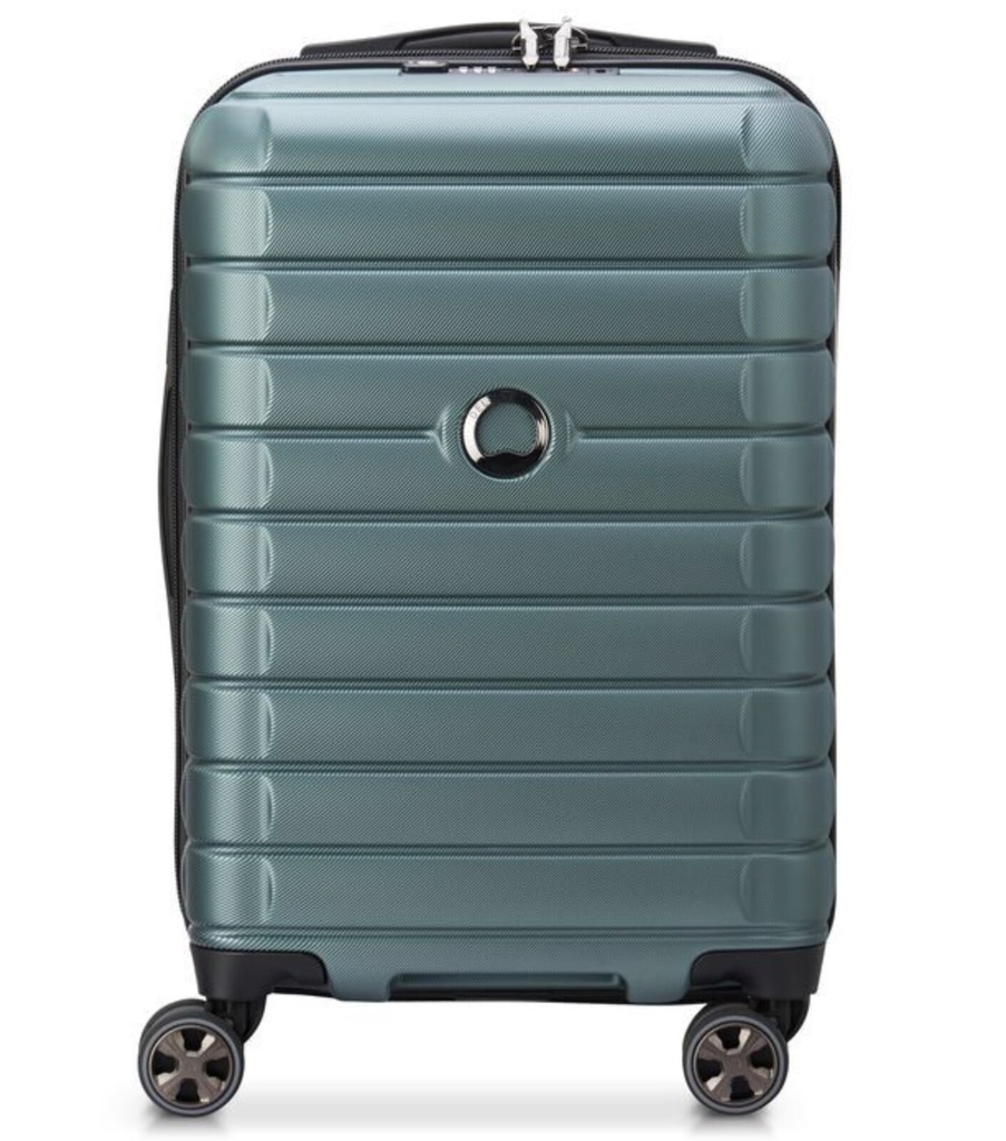 VALISE CABINE EXTENSIBLE DELSEY SHADOW 5.0 55 GREEN