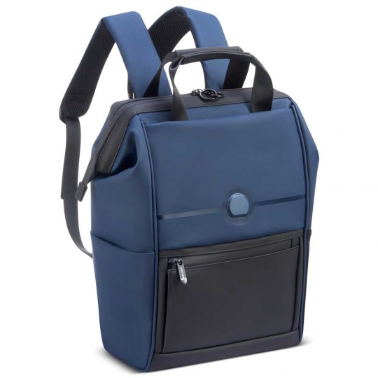 SAC A DOS PC 14&quot; TURENNE SOFT BLEU NUIT