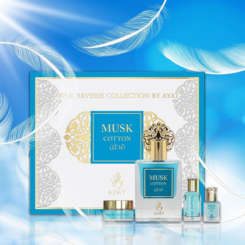 Coffret Eau de parfum AYAT MUSK COTTON